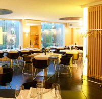 Bar, custom furniture and walls coating. Restaurant. Gijn.