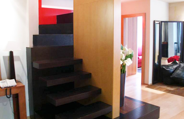 Custom staircase. Private house. Gijn.