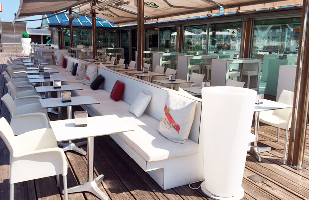 L`Ocean terrace furniture. Gijon