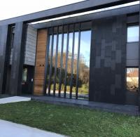 WOODEN ENTRANCE DOOR OF IROKO VARNISHED