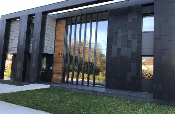 WOODEN ENTRANCE DOOR OF IROKO VARNISHED