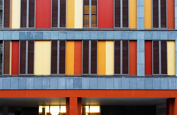 Trespa facade. building Oviedo